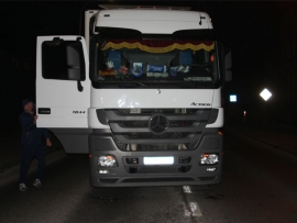 W szale okopali ciężarówkę – straty sięgają 10 tysięcy złotych