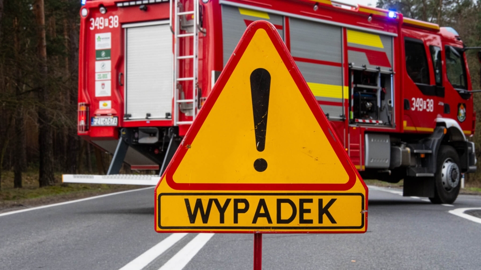 Wypadek na krajowej "12" w Lubuskiem. Ranny trafił do szpitala