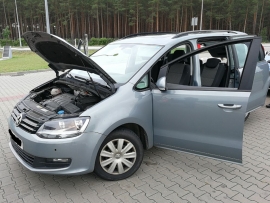 Volkswagen Sharan o wartości 70 000 zł odzyskany
