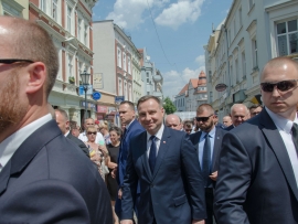 Prezydent RP Andrzej Duda odwiedził Zieloną Górę
