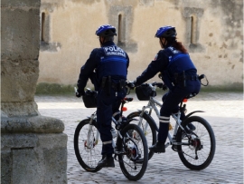 Policyjne patrole na rowerach
