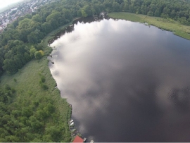 Aktualna informacja o stanie wody w Jeziorze Sławskim (ZDJĘCIA)