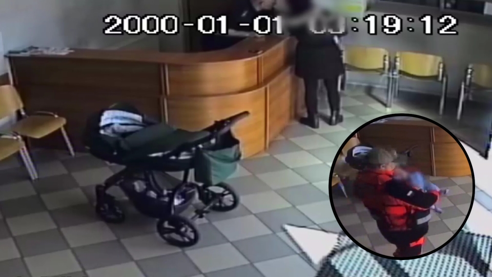 Gubin: Dwumiesięczny chłopiec tracił oddech. Kobieta poprosiła o pomoc policjantów. Jest nagranie