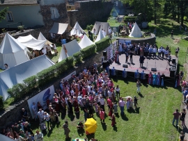 Rycerze, damy a nawet kaci. Polskie Carcassonne obchodziło swoje święto (FILM / ZDJĘCIA)