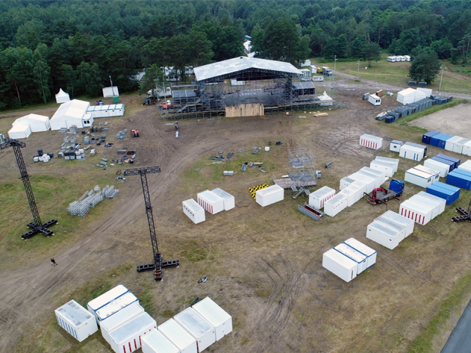 Woodstock rusza pełną parą! (ZDJĘCIA i FILM z drona)