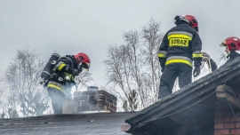 Pożary w Czerwieńsku i Nietkowie. Paliły się sadze w kominach