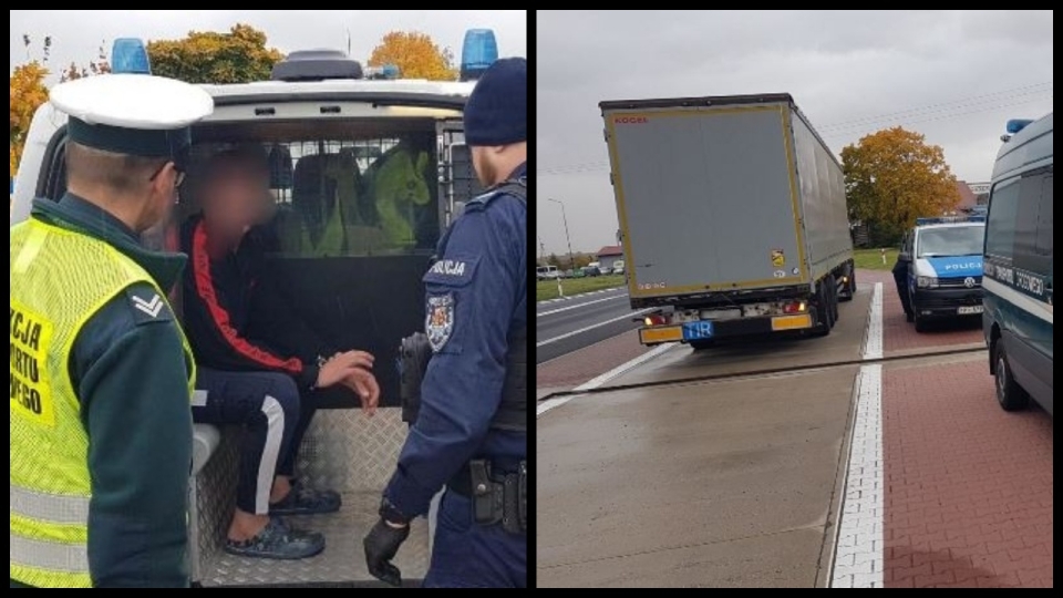Pijany kierowca ciężarówki na krajowej "92". Obywatel Białorusi miał ponad 1,6 promila