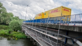 Trwa remont mostu w Nowogrodzie Bobrzańskim. Kiedy koniec prac?