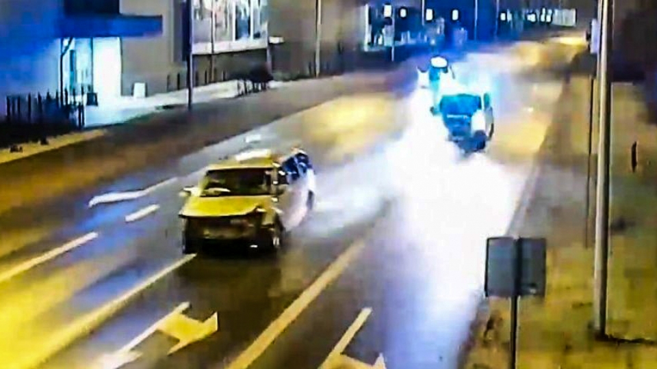 Tak pijany 17-latek uciekał rozbitym autem przed policją w Zielonej Górze! (FILM)