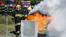 Strażacy walczyli z gazem ziemnym w Krośnie Odrzańskim