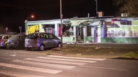 Czerwieńsk: Nieznani sprawcy wysadzili bankomat! Siła wybuchu była ogromna!