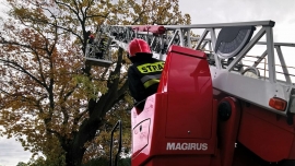 Strażacy usuwają skutki wichury w Lubuskiem
