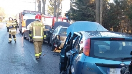 Groźny wypadek w Droszkowie koło Zielonej Góry