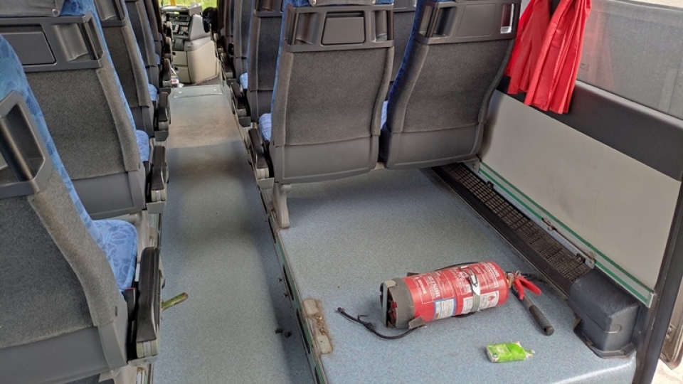 W ukraińskim autobusie zamiast barku dołożono dodatkowe siedzenia!