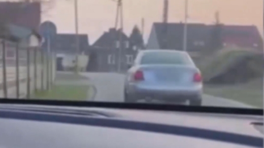 Policyjny pościg za Audi. Młody kierowca szalał na drodze (FILM)