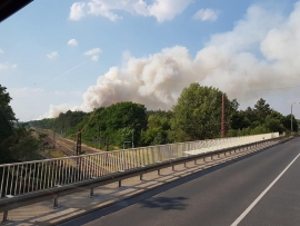 Lubuscy strażacy wyruszyli gasić ogromny pożar lasu w Niemczech