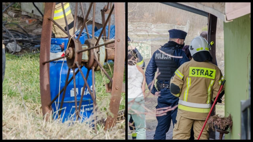 Eksplozja z butli gazowej pod Nowogrodem Bobrzańskim. W domu były 3 osoby (ZDJĘCIA)