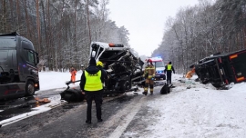 Śmiertelny wypadek na DK92 koło Świebodzina