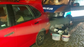 Policyjny pościg w Krośnie Odrzańskim. Uciekinier uderzył autem w radiowóz! 