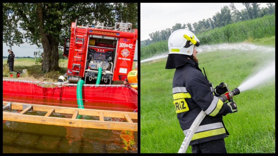 Blisko 100 strażaków i 15 pojazdów w akcji. Ćwiczenia kompanii gaśniczej (ZDJĘCIA)