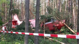 To było 15 lat temu. Samolot AN-2 spadł do lasu w zielonogórskiej Łężycy